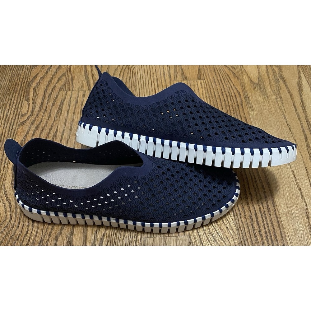 Ilse Jacobsen Tulip 139 Perforated Slip On Flats Sneakers Womens